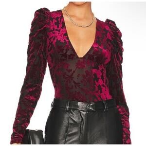 Intimately Free People Magic Hour Bodysuit in Midnight Combo Size XS NWT